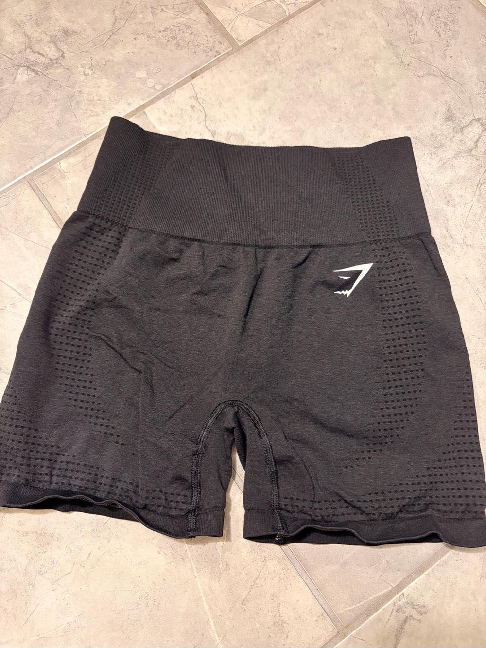 Gymshark Black Vital Seamless 2.0 Biker Shorts